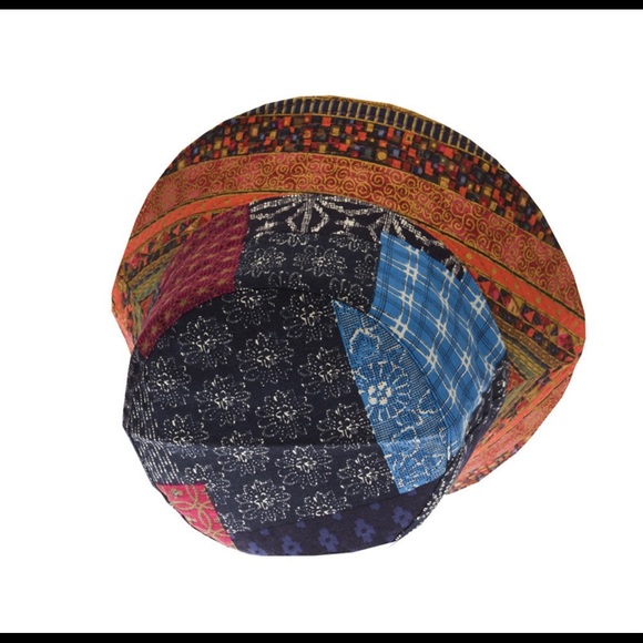 New Cotton Unisex Retro Streetwear Double side fisherman’s bucket pattern hat - Picture 6 of 7